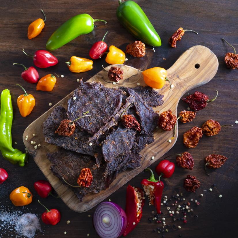 Slap Yo' Grandma Spicy Beef Jerky Challenge