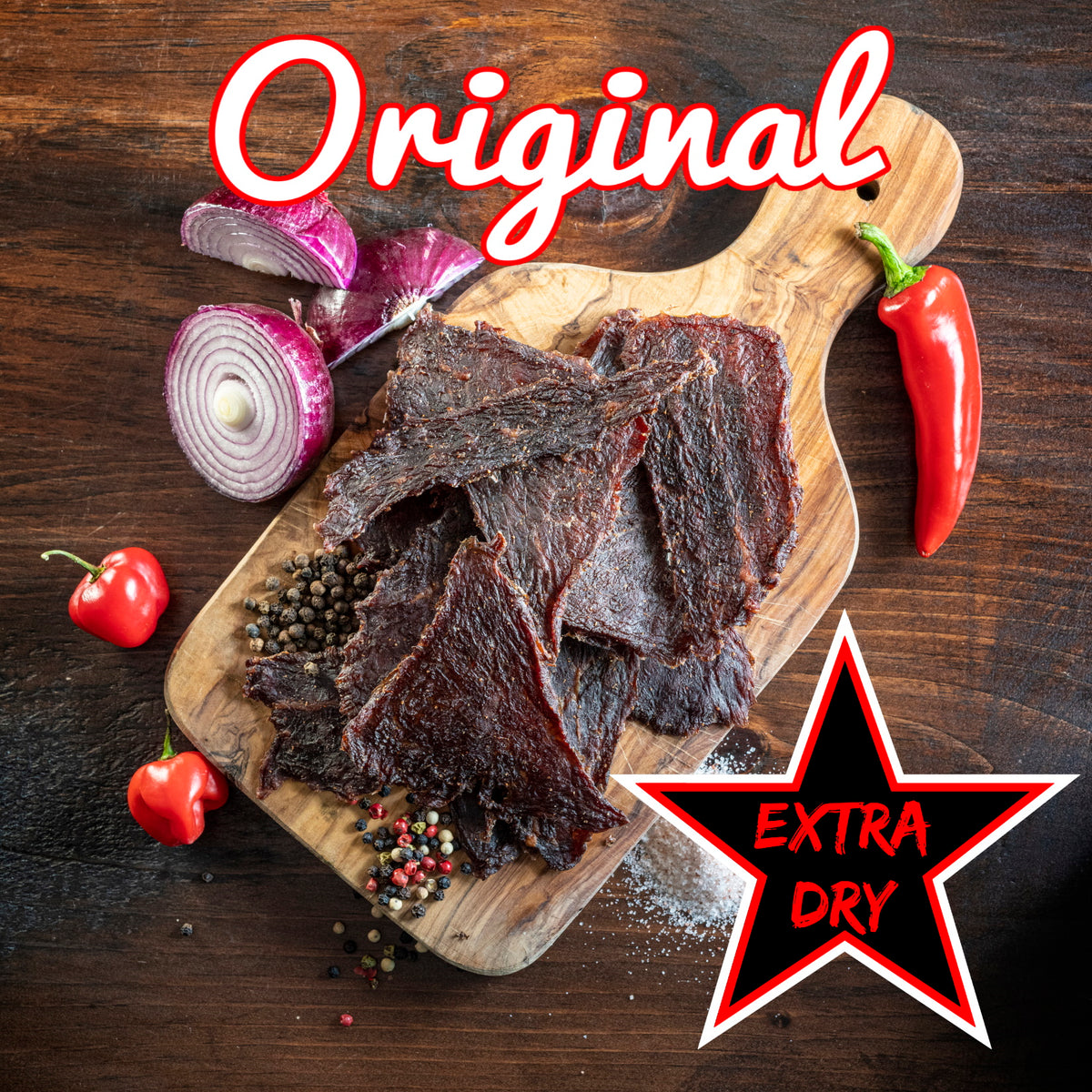 Extra Dry Original Beef Jerky MattHat Jerky