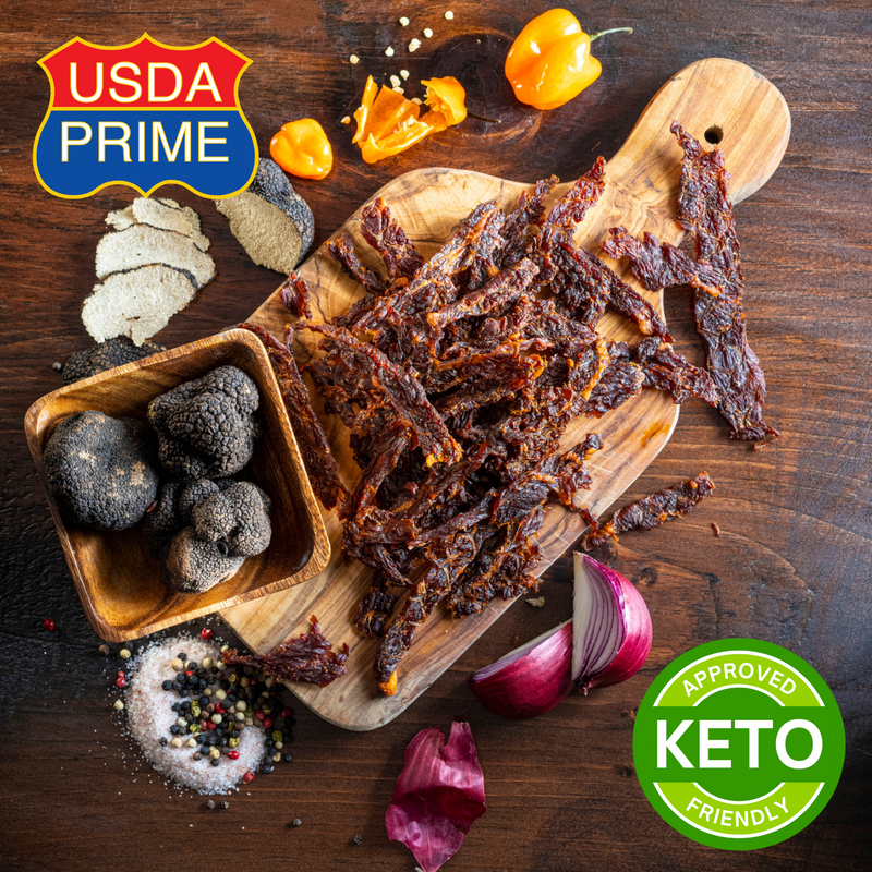 Gourmet Black Truffle Beef Jerky