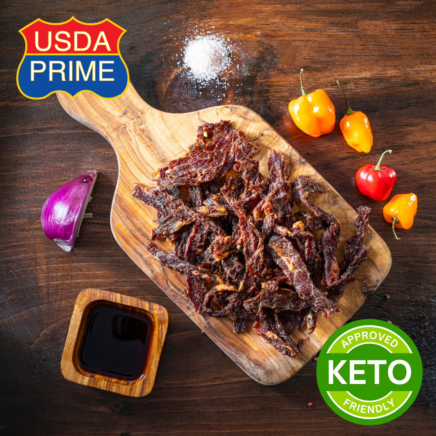 Gourmet Pinch Yo Grandma Spicy Beef Jerky