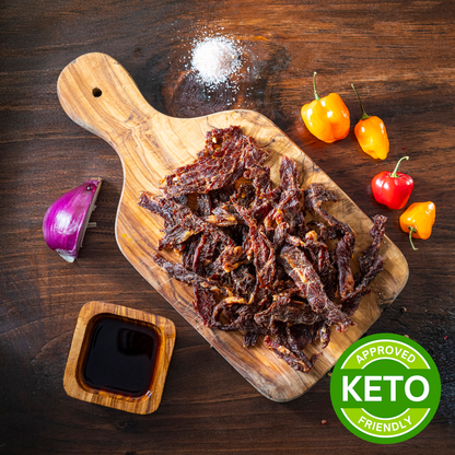 Gourmet Flank Pinch Yo' Grandma Spicy Beef Jerky by Matt-Hat Jerky