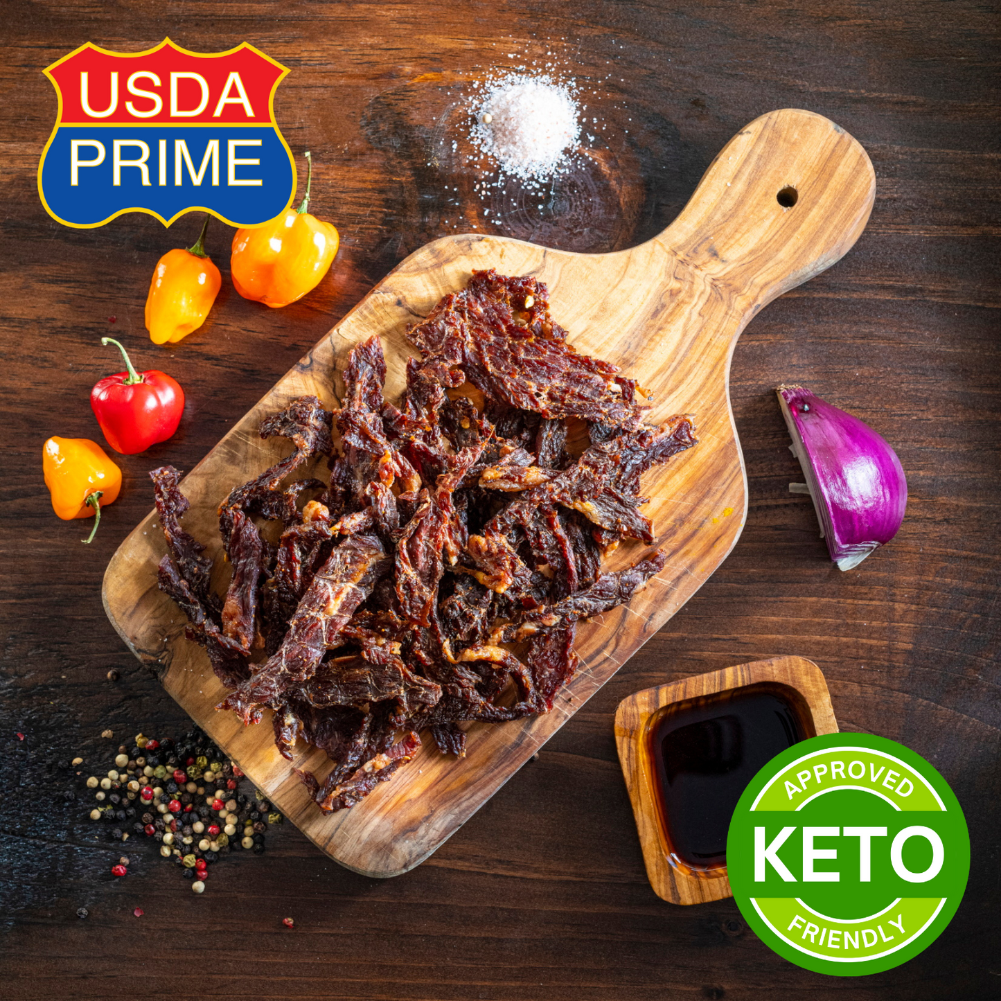 Gourmet Spicy Original Beef Jerky