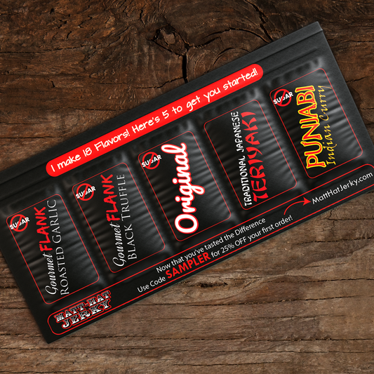FREE SAMPLE PACK - 5 Flavors