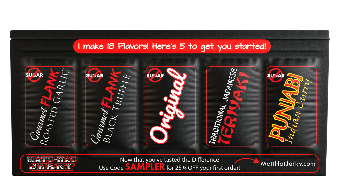 FREE SAMPLE PACK - 5 Flavors