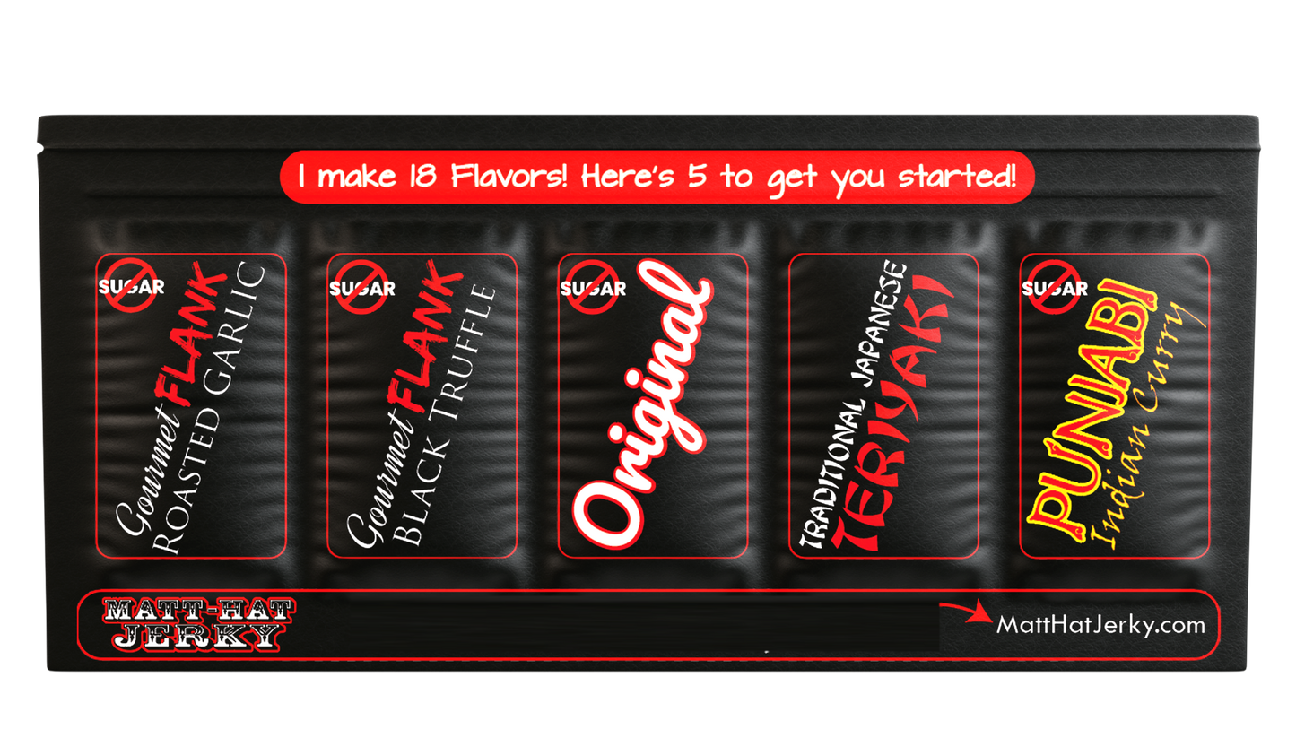 FREE SAMPLE PACK - 5 Flavors