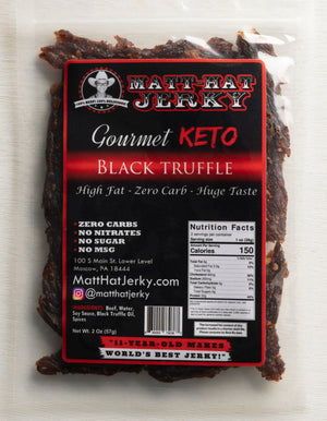 Gourmet Black Truffle Beef Jerky
