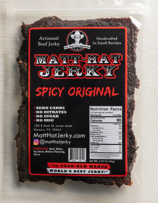 Spicy Original Beef Jerky